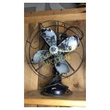 17in vintage metal fan