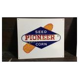 Modern pioneer seed sign 18in