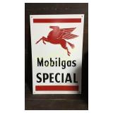 Modern 21in mobilgas sign