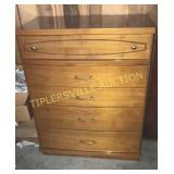 Mid century 5 drawer chest made by Basset