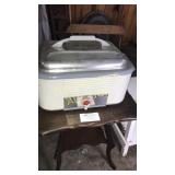 Vintage Westinghouse roaster with glass dishes