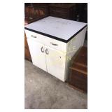 Vintage kitchen cabinet metal