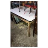 Enamel top kitchen table
