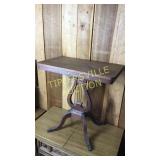 Mahogany music base table needs tightening