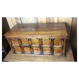 Carved trunk 48in wide