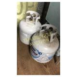 2 propane tanks