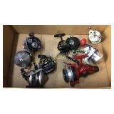 Box of fishing reels 8