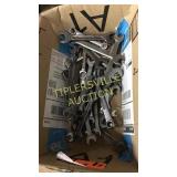 Box of small wrenches craftsman and others