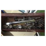 Tray of socket set