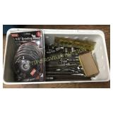 Box of files and misc