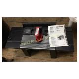 Craftsman router with manual