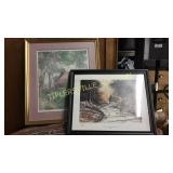 Deer and house prints