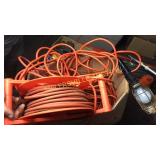 Box of extension and drop cords