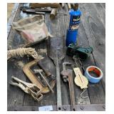 Propane Torch, Vise Grips and More