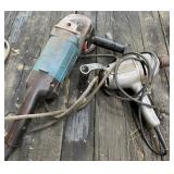 Makita Grinder, B&D 1/2" Drill