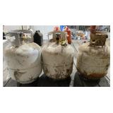 3 - Old Style Propane Cylinders