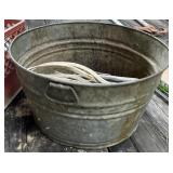Wash Tub Full of Copper Wire