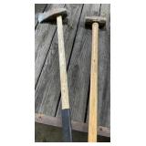 Sledge Hammer & Splitting Wedge