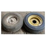 2 Wheels with Junk Tires