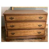 Bassett 3 Drawer Lowboy Dresser