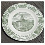 Coles County 1954 Historical Plate