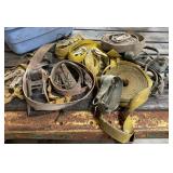 Large Lot of Ratchet Straps
