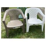 3 - Plastic Deck Chairs