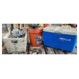 Cooler, Electrical Supplies and More