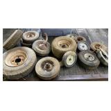Pneumatic and Hard Surface Wheels
