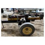 Hydraulic Log Splitter on Trailer