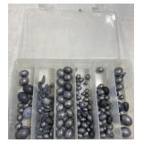 Lead Sinker Weights in Tackle Box