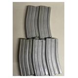 5 - AR-15 30 rnd Magazines