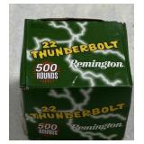 500 rnds Remington .22LR Thunderbolt