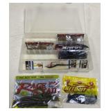 Rubber Worms in Bass Pro Box