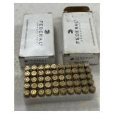 100 rnds Federal 9mm Ammo
