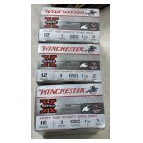 3 Boxes Winchester 12GA 2 Shot 3"