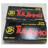 100 rnds .45acp TulAmmo