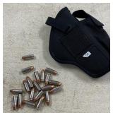 Holster and 20 rnds Premium 9mm Ammo