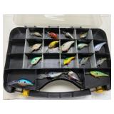 Tackle Box Full of Artificial Lures