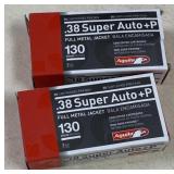 100 rnds Aguila .38 Super Ammo