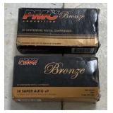 100 rnds PMC .38 Super Ammo