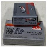 2 Boxes Winchester 12GA Slugs