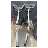 Crutches and Cane