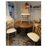 42" Table and 4 Chairs