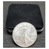 2022 Silver Eagle w/ Mint Case