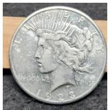 1923-S Peace Dollar VF