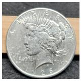 1926-S Peace Dollar AU