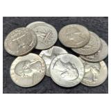 (10) Silver W. Quarters
