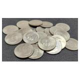 (20) 1976 Ike Bicentennial Dollars