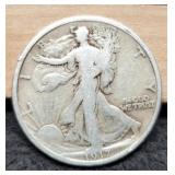 1917 W. Liberty Half Dollar G+